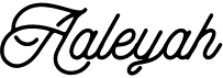 preview image of the Aaleyah font