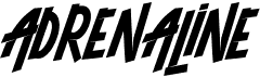 preview image of the Adrenaline font