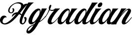 preview image of the Agradian font