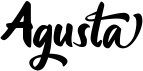preview image of the Agusta font