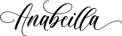 preview image of the Anabeilla font