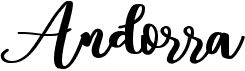 preview image of the Andorra font