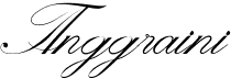 preview image of the Anggraini font