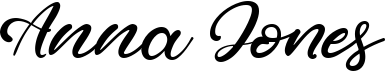 preview image of the Anna Jones font