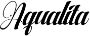 preview image of the Aqualita font