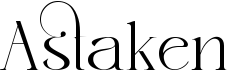 preview image of the Astaken font