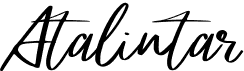 preview image of the Atalintar font