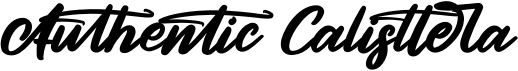 preview image of the Authentic Calisttera font