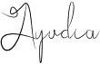 preview image of the Ayudia font