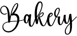 preview image of the Bakery font