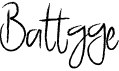 preview image of the Battgge font