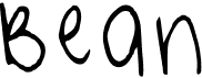 preview image of the Bean font