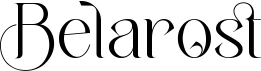 preview image of the Belarost font