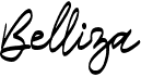 preview image of the Belliza font