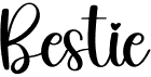 preview image of the Bestie font