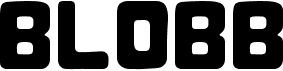 preview image of the Blobb font