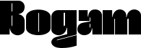 preview image of the Bogam font