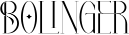 preview image of the Bolinger font