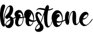 preview image of the Boostone font