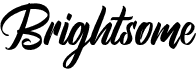 preview image of the Brightsome font
