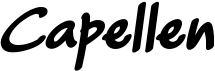 preview image of the Capellen font