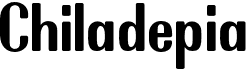 preview image of the Chiladepia font