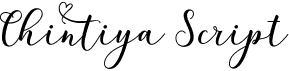 preview image of the Chintiya Script font