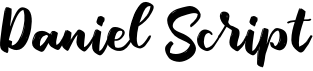 preview image of the Daniel Script font
