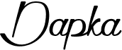preview image of the Dapka font