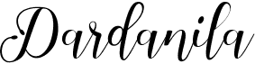 preview image of the Dardanila font