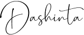preview image of the Dashinta font