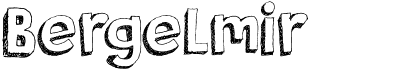 preview image of the DK Bergelmir font