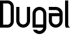 preview image of the Dugal font
