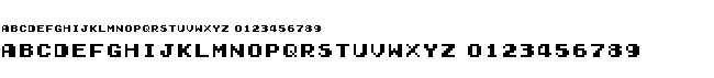 preview image of the Early GameBoy font