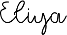 preview image of the Eliya font