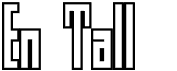 preview image of the En Tall font