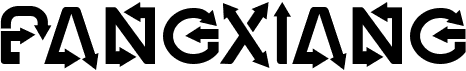 preview image of the Fangxiang font