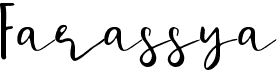 preview image of the Farassya font