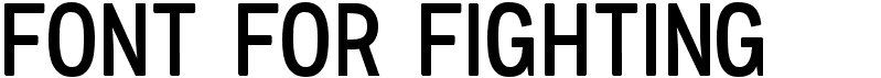 preview image of the FFF font