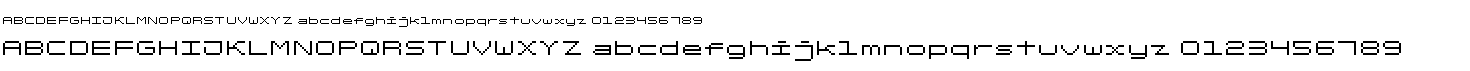 preview image of the Fixed_v03 font