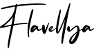preview image of the Flavellya font