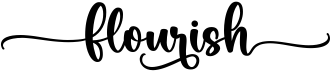 preview image of the Flourish font