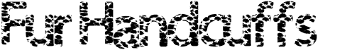 preview image of the Fur Handcuffs font