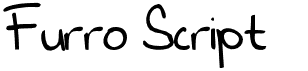 preview image of the Furro Script font