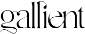 preview image of the Gallient font