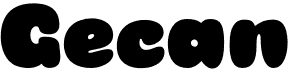 preview image of the Gecan font