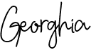 preview image of the Georghia font