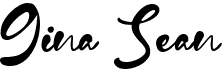 preview image of the Gina Sean font