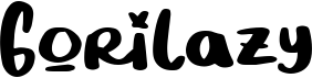 preview image of the Gorilazy font