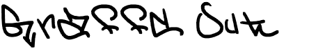 preview image of the Graffd Out font
